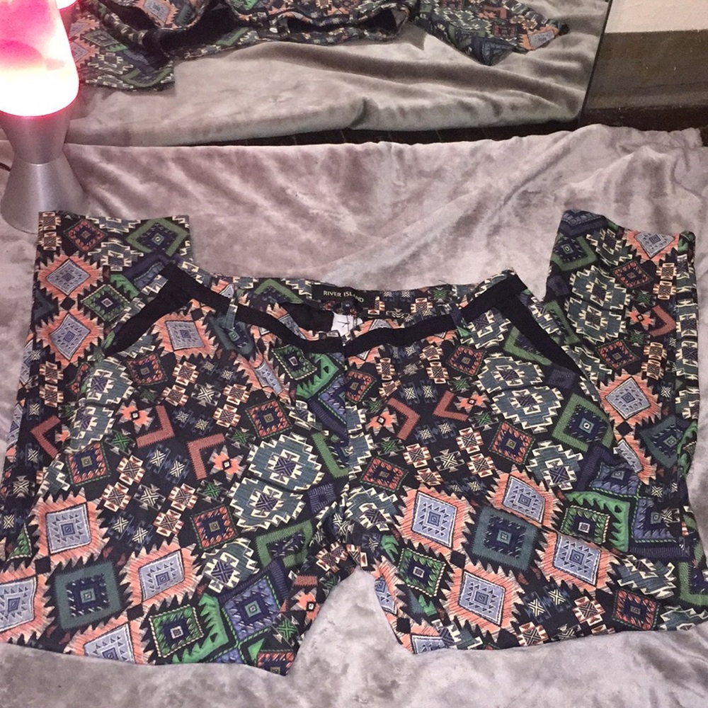 River Island Printed Pants